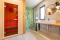 Jeziorownia - 3 Dom piętrowy z dwoma sypialniami i sauną infrared