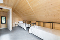 Jeziorownia - 2 Dom piętrowy z dwoma sypialniami i sauną infrared
