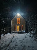 Sny i Kamienie - Apartamencik Wschodni w nowym drewnianym domku 