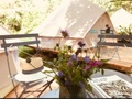 Isąg Glamping - Całe miejsce na wyłączność namioty+ cześć wspólna dom i ogród 