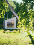 Herbals Glamping - domki w drzewach i przy jeziorze - Całoroczny namiot przy jeziorze z 1 sypialnią z ogrzewaniem i klimatyzacją