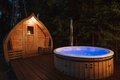 Chata w Leśnych Pieleszach - jacuzzi & sauna - Where will I relax?