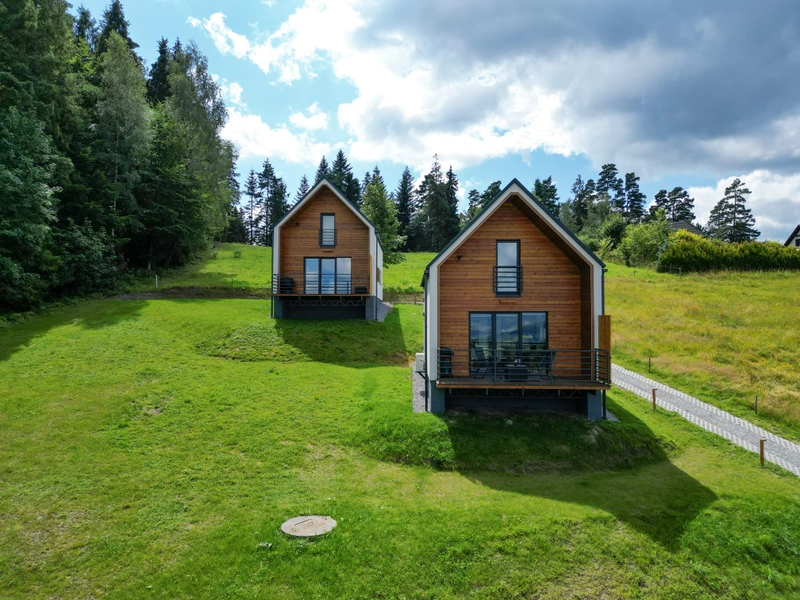 House - Widokowe domki na Zarębkach